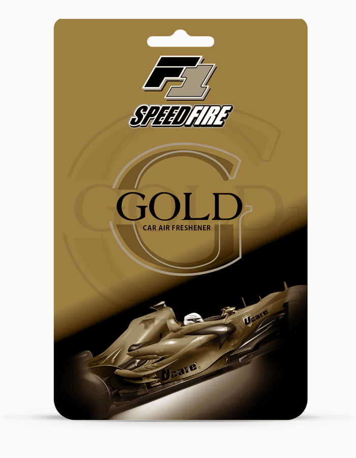 UCARE | F1 Air Fresheners | GOLD