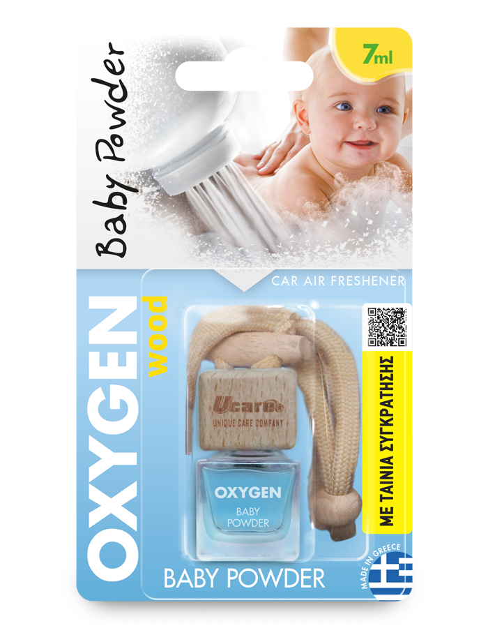 BABY POWDER | Oxygen Wood Air Fresheners Collection