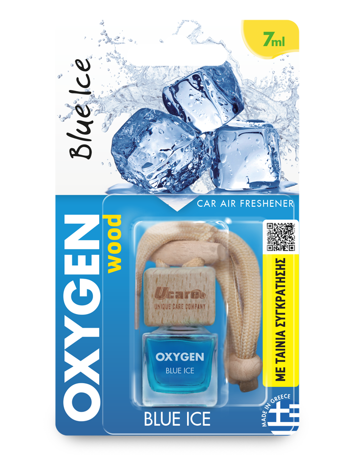 BLUE ICE | Oxygen Wood Air Fresheners Collection