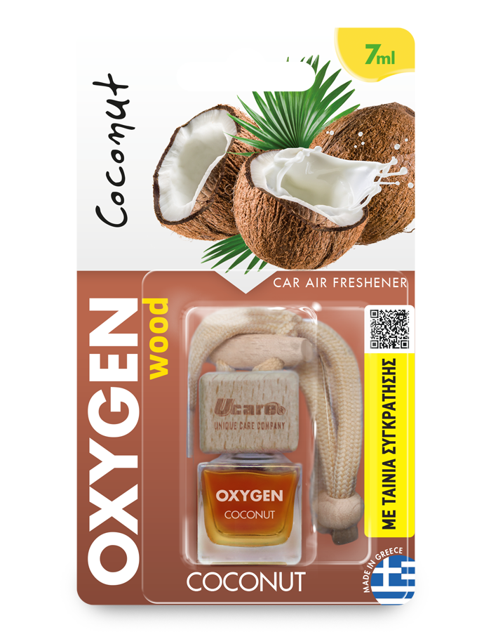 COCONUT | Oxygen Wood Air Fresheners Collection