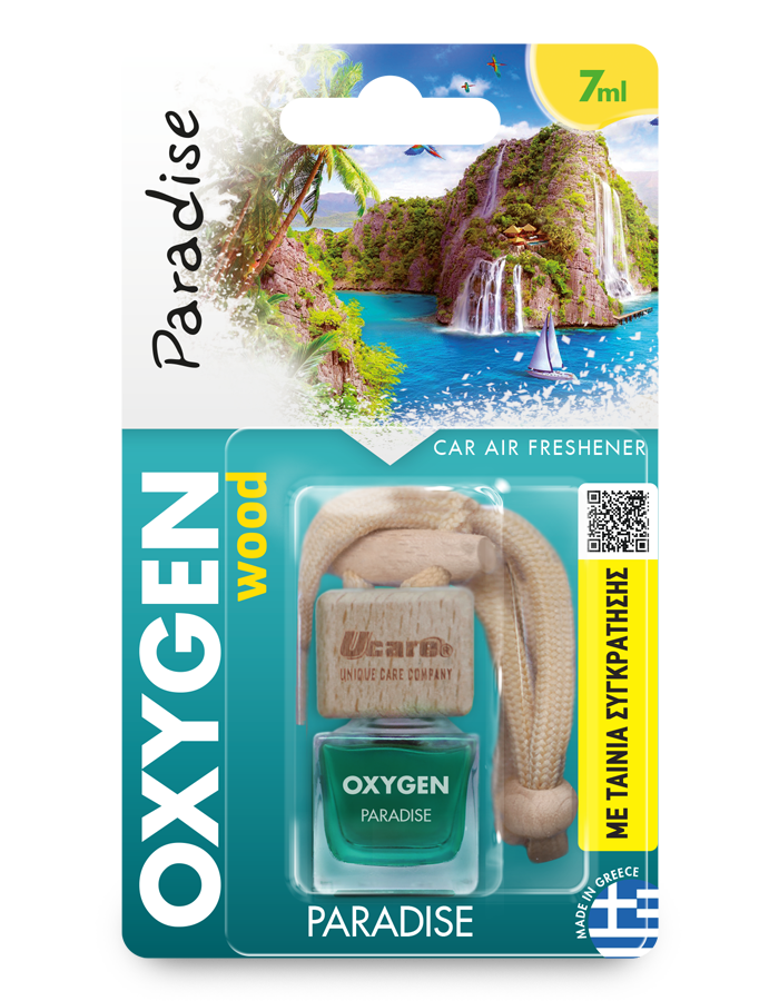 PARADISE | Oxygen Wood Air Fresheners Collection
