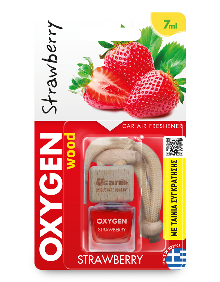 STRAWBERRY | Oxygen Wood Air Fresheners Collection